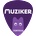 Muziker Merch Tortex Standard Перце за китара (438.C.88 WHT PRPL)
