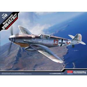 Academy Комплект модел самолет 12321 - Messerschmitt Bf109G-6/G-2 "JG 27" (1: 48)
