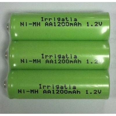 Irrigatia Náhradní nabíjecí baterie 3x AA 1,2V Ni-MH 1200mAh 1249 – Zboží Živě