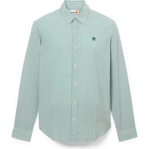 Timberland Мъжка риза с копчета Timberland L/S Seersucker Striped Shirt Regular Shirt - Myrtle Yd (033-3224-0212)