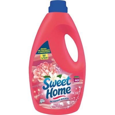 Sweet Home prací gel Peonia e Rosa Selvatica Pivoňka a Divoká růže 2000 ml