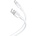 XO Кабел USB-USB-C, 1.0 m, 2, 1 A, NB212, бял - XO