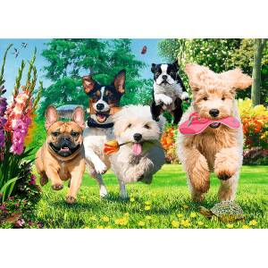 Trefl - Puzzle Premium Plus Tea Time: Here Comes Trouble! - 1 000 piese