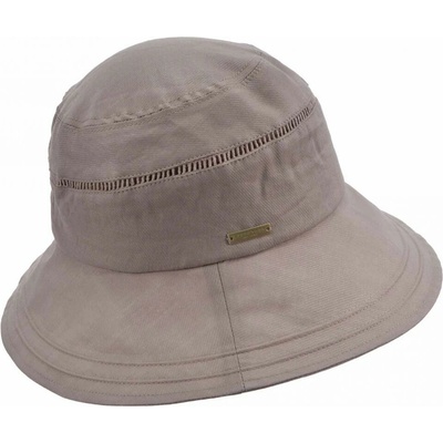 Seeberger dámský letní bucket hat cloche s velkou krempou