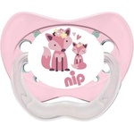 NIP Латексова залъгалка NIP - Family, Лисица, 0-6 м, розова (34000821310117) - ozone