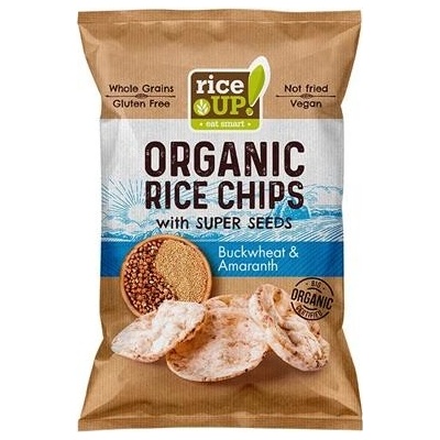 RICE UP Bio s pohánkou a amarantom Ryžové chipsy 25 g