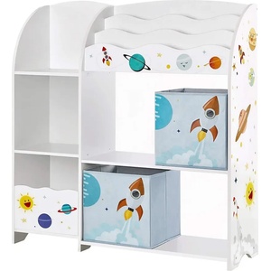 SONGMICS Голям органайзер за играчки и книги - Космос