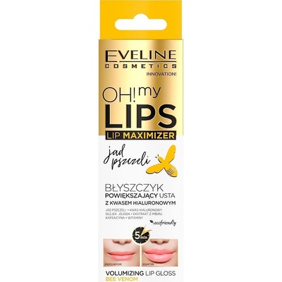 Eveline cosmetics LIP Maximizer Lesk na rty se zvětšujícím účinkem 4,5 ml