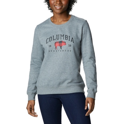 Columbia Hart Mountain II Graphic Crew Grey H