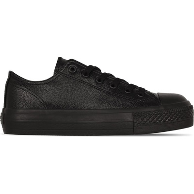 SoulCal Дамски маратонки SoulCal LL Low Trainers Womens - Black/Black