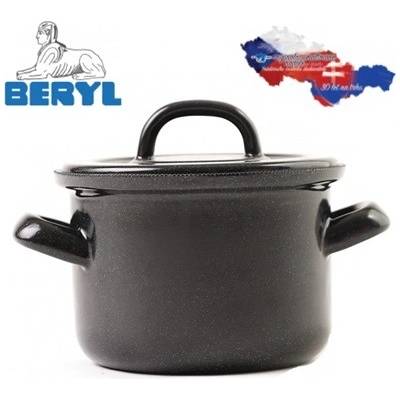 Beryl Smaltovaný hrniec s pokrievkou 14 cm - 1,2L