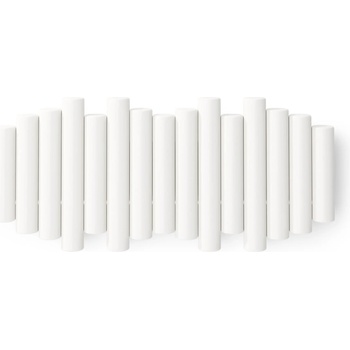 Umbra Бяла стенна закачалка от масивен бор Picket - Umbra (1011471-660)