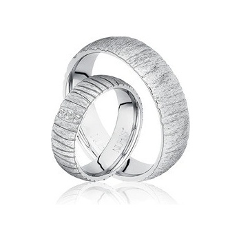 Nubis NSS3013 Dámský snubní prsten ocel