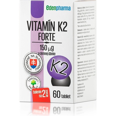 EdenPharma Vitamín K2 Forte 60 tabliet