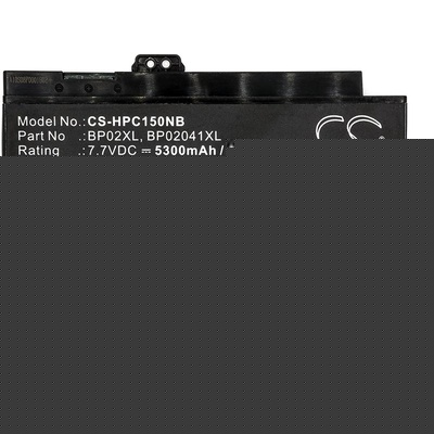 Cameron Sino Батерия за лаптоп HP PAVILION 15-AU003TU, Pavilion 15-AU139TX HSTNN-LB7H TPN-Q172 LiPo 7.7V 5300 mAh CAMRON SINO (CS-HPC150NB)