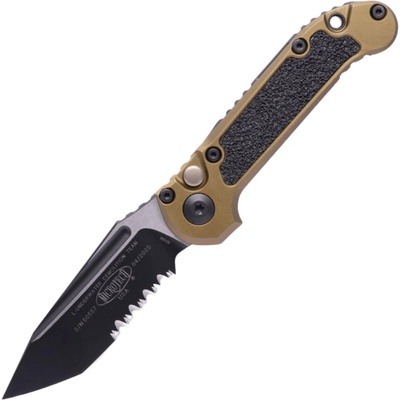 Microtech LUDT GEN III T/E ČERNÝ ČÁSTEČNĚ ZOUBKOVANÝ OD ZELENÝ 1136-2OD