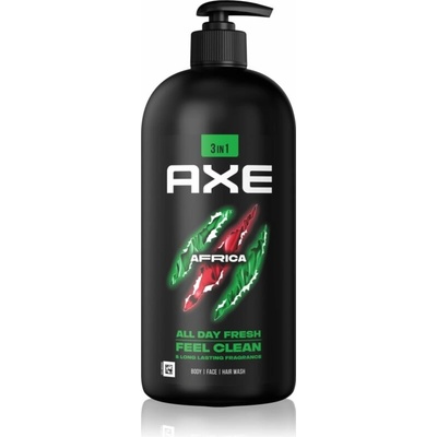 Axe Africa sprchový gel na obličej, tělo a vlasy 900 ml