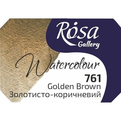 Rosa 343761 Акварелна боя 761 Golden Brown 2, 5 ml 1 бр (343761)