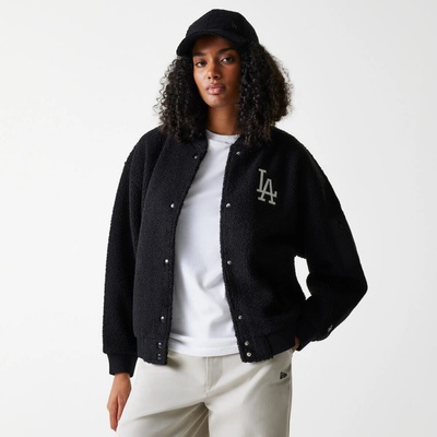New Era MLB Sherpa Bomber LA Dodgers Black