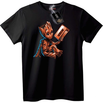 NOONEBRAND Тениска Groot с касетка - 7XL, White