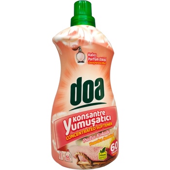 doa омекотител с траен парфюм пудра, 60 изпирания, 1500мл