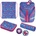 Herlitz Ученически комплект чанта-раница, мешка, несесери + значки SOFTLIGHT PLUS BUTTERFLY - Herlitz