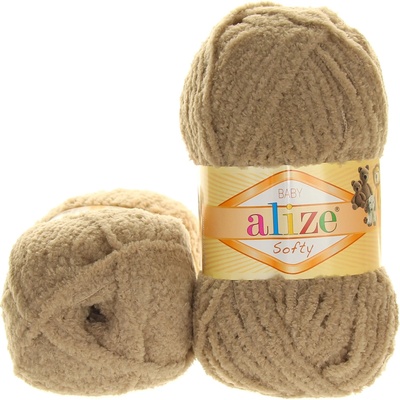 Alize Softy hnědá 617