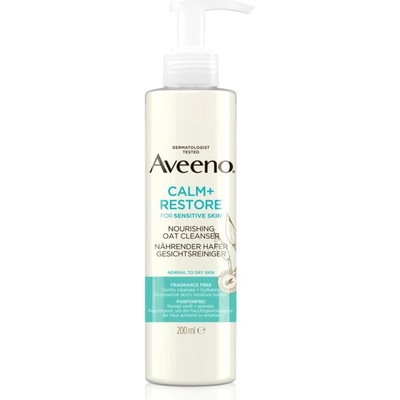 Aveeno Calm + Restore почистващ гел за лице за чувствителна кожа на лицето 200ml