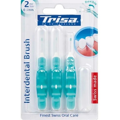 Trisa Интердентална четка за зъби TRISA Interdental Brush flexible ISO , 0.9mm (1214)