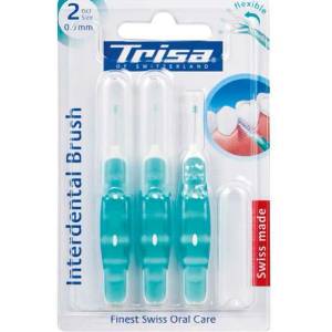 Trisa Интердентална четка за зъби TRISA Interdental Brush flexible ISO , 0.9mm (1214)