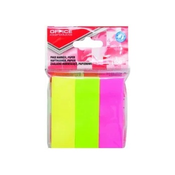 Image 1 of Office Products Индекси 26x76мм 3цв. х 100 листа неон