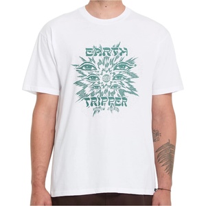 Volcom Мъжка тениска Volcom Remote Viewer S/S Tee T-shirt - White (216-8294-0213)