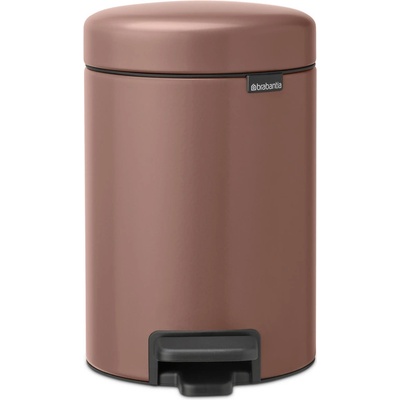 Brabantia NEWICON Pedálový odpadkový koš 3 l - saténová hnědá