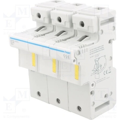 HAGER LR703 Pojistkový odpojovač; 22x58mm; na přípojnici DIN; 125A; 690V
