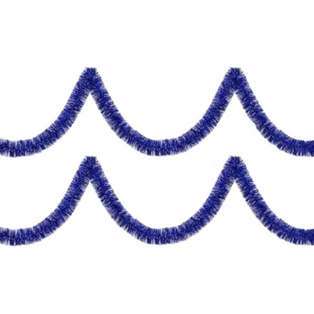 SPRINGOS Vianočná reťaz Girlanda 6m modrá