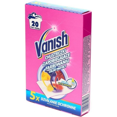 Vanish Color Protect 20 ks (40 praní) – Zbozi.Blesk.cz