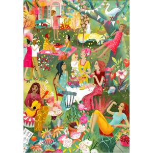 Pieces & Peace - Puzzle Big Summer Garden Party - 1 000 piese