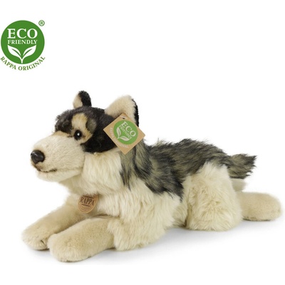 Rappa Плюшен лежащ Вълк 35 см. - серия Еко приятели - Rappa (791695)