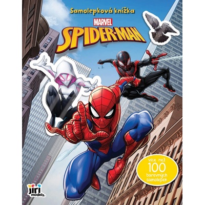 Jiri Models Samolepková knížka Spiderman