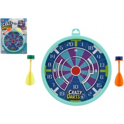 Teddies Terč s lepicími šipkami 2 ks průměr 15,5 cm