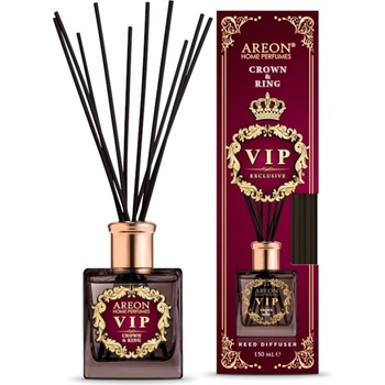 Areon домашен парфюм с клечки, Vip Exclusive, 150мл, Crown & Ring