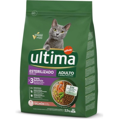 Ultima Cat Sterilised Adult losos 2 x 2,5 kg