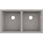 Hansgrohe S51 SilicaTec композитна мивка, бетонно сива, 82x45 см (43434380) Мивка за вграждане