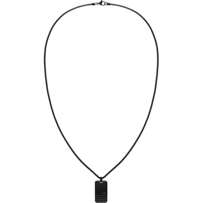 Tommy Hilfiger Štýlový čierny náhrdelník 2790488
