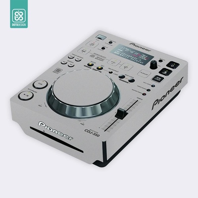 Doto Design Skin CDJ 350 FULL COLORS Nardo Grey – Zboží Živě