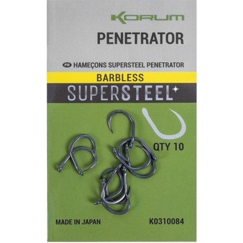 Korum Háčky Xpert Specialist Hooks - Barbless vel.10, 10 ks
