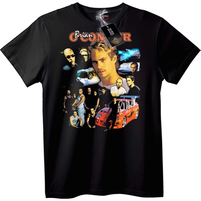 NOONEBRAND Тениска Brian O'Conner от Fast & Furious - S, White