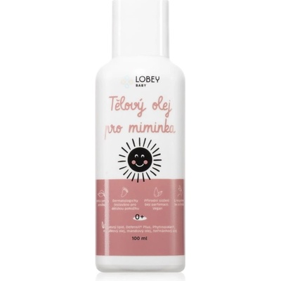 Lobey Tělový olej pro miminka 100 ml
