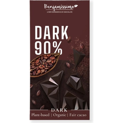 Benjamissimo tmavá 90% kakaa Bio 70 g