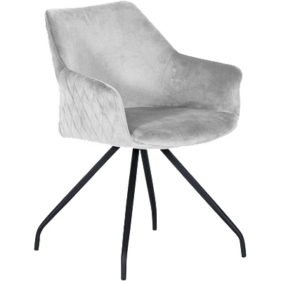 Carmen Трапезен стол kendal - светлосив bf 2